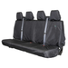 Ford Transit Chassis Cab/Tipper 2014+ Crew Cab Seat Cover, Black - TTC14BLK - Town & Country