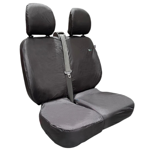 Fiat Talento Combi Double Passenger Seat Cover, Black - TV03BLK_A1 - Town & Country