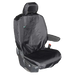 Citroen Berlingo III 2018+ Driver Seat Cover, Black - TA4799_A1 - Town & Country