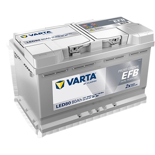 LED95 Varta Professional Dual Purpose EFB Battery 12V 95Ah - 930 095 085, 2 Years Warranty