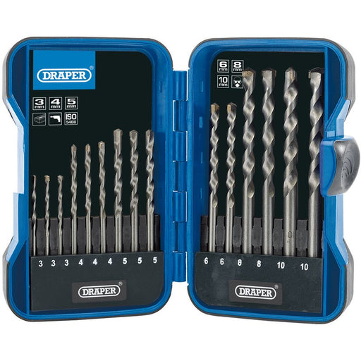 Draper 18550 Masonry Drill Bit Set (15 Piece)