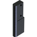 Lift Off Hinge with M5 Stud, Black Texture Powder Coated Finish, Size 90x12mm, Metrol - 2206-30