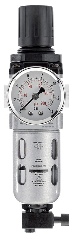 Draper 24332 1/4" BSP Combined Filter/Regulator Unit