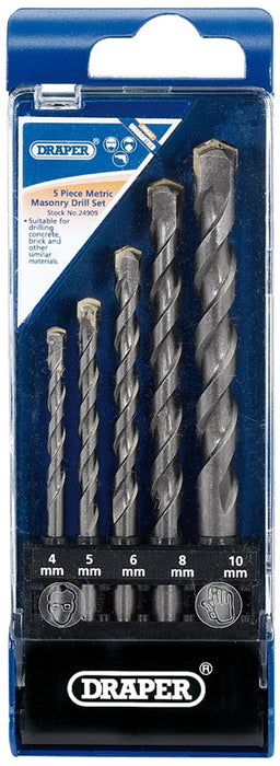 Draper 24909 Metric Masonry Drill Set (5 Piece)