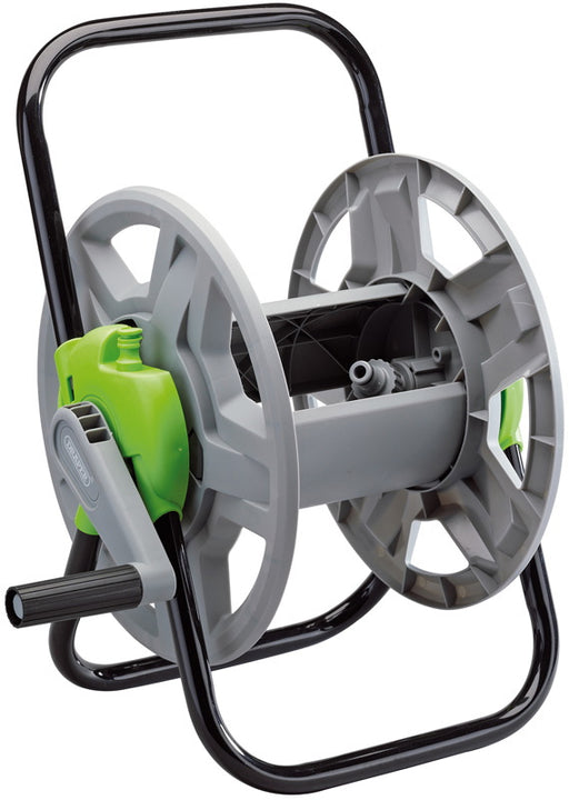 Garden Hose Reel Cart, 45m, 25068, Draper