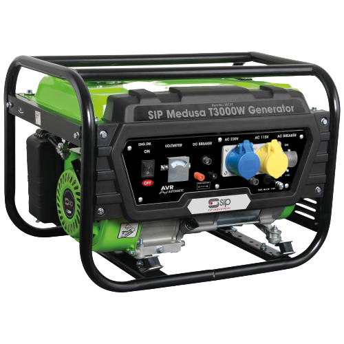 SIP 25133 Medusa T3000W Generator, Ex-Showroom, Grade B, 12 Months Warranty