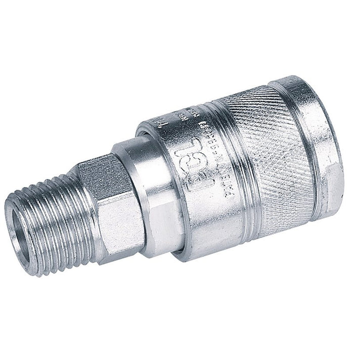 Draper 25815 1/2" BSP Male Thread Air Line Coupling (Sold Loose)