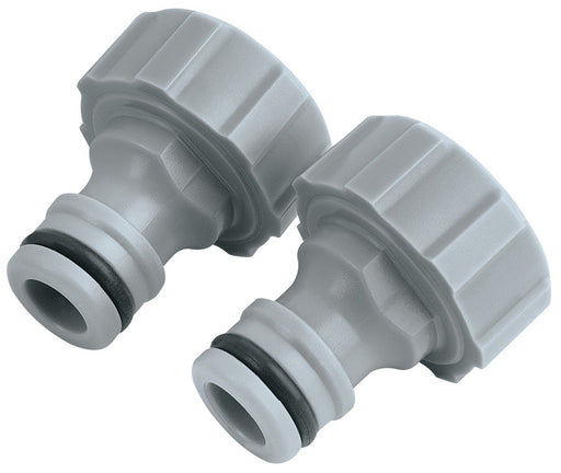 Draper 25906 Outdoor Tap Connectors, 3/4" (Pack of 2)