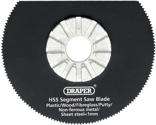 Draper 26057 HSS Segment Saw Blade, 63mm Diameter, 18tpi