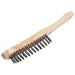 Welding Wire Scratch Brush, 4 Row, 290mm, 31570, Draper