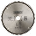 Draper 31881 TCT Triple Chip Grind Circular Saw Blade, 255 x 30mm, 80T