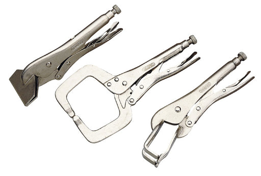 Welding Self Grip Clamp Kit (3 Piece), 33836, Draper