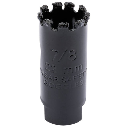 Draper 34867 Tungsten Carbide Grit Hole Saw, 22mm