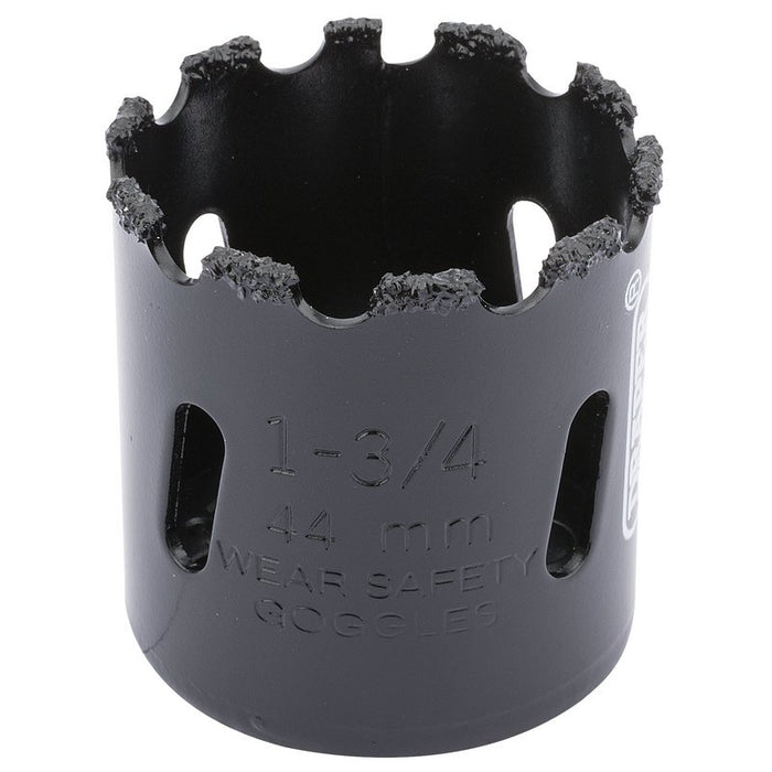Draper 34932 Tungsten Carbide Grit Hole Saw, 44mm
