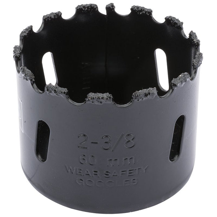 Draper 34950 Tungsten Carbide Grit Hole Saw, 60mm