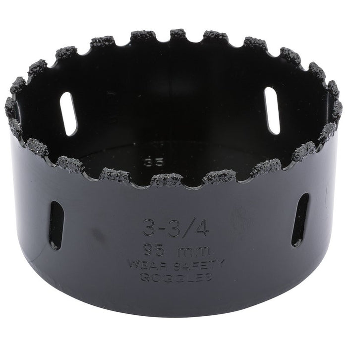 Draper 34965 Tungsten Carbide Grit Hole Saw, 95mm