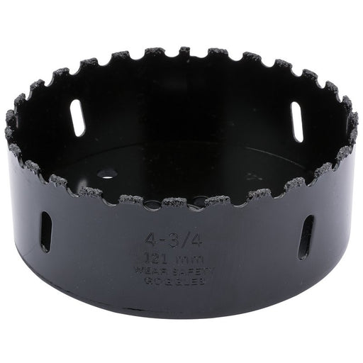 Draper 34970 Tungsten Carbide Grit Hole Saw, 121mm