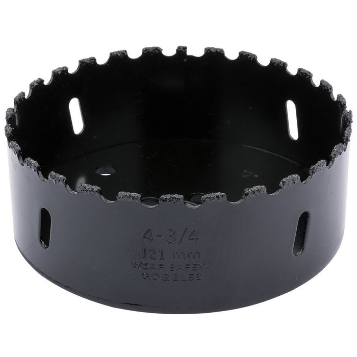 Draper 34970 Tungsten Carbide Grit Hole Saw, 121mm