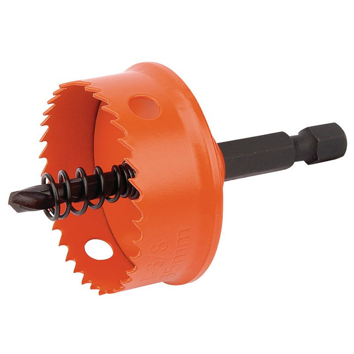 Draper 34988 Bi-Metal Hole Saw with Integrated Arbor, 35mm