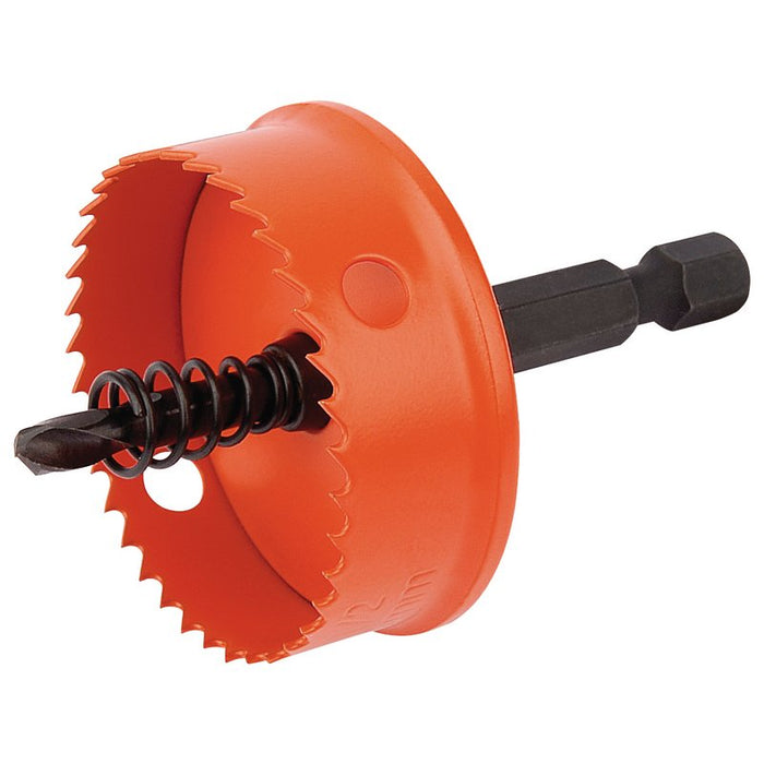 Draper 34989 Bi-Metal Hole Saw with Integrated Arbor, 38mm