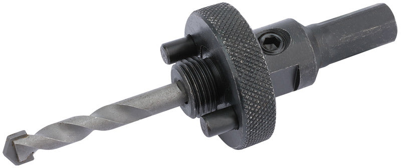 Draper 35345 Carbide Grit Arbor for 32-150mm Hole Saws, 7/16"