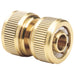 Draper 36203 Brass Hose Repair Connector, 1/2"