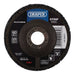 Draper Polycarbide Strip Disc, 115mm, 22.23mm, 180 Grit, Black, 37607