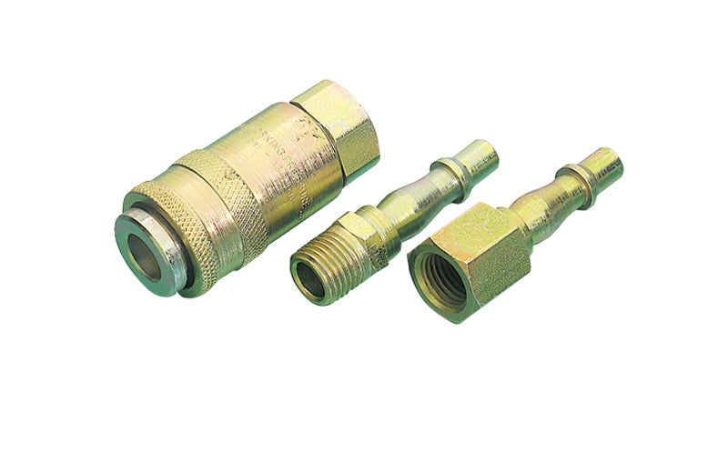 Draper 37844 1/4" PCL BSP Air Line Coupling Set (3 Piece)
