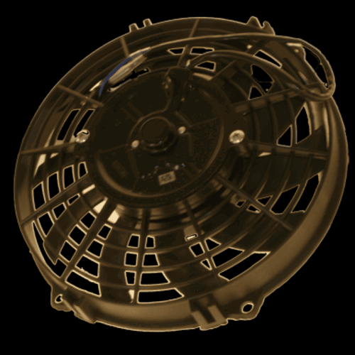 Radiator Fan - 9€³, Curved Blades, Push Air Flow, 12v, CCL - 38-009PSC