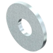 Flat Washer - M18, D9021 Steel, Zinc Plated, Fabory - 38210.180.001(Pack Of 100)