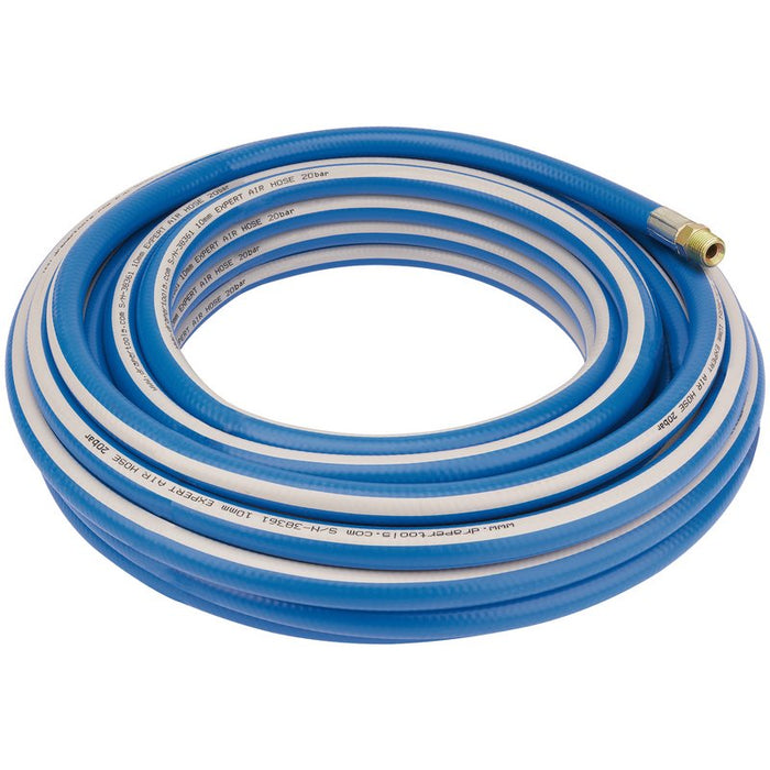 Air Line Hose, 15m, 10mm Bore, 1/4" BSP, 38361, Draper