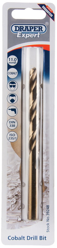 Draper 39248 HSS Cobalt Drill Bit, 11.0mm