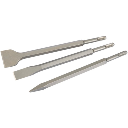 Draper 40405 SDS+ Chisel Set (3 Piece)
