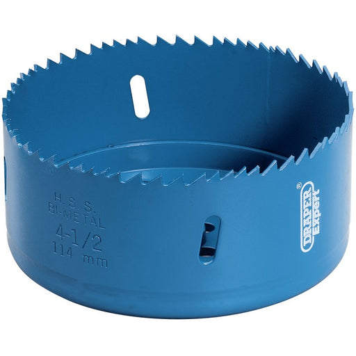 Draper 41095 HSS Bi-metal Holesaw Blade, 114mm