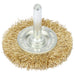 Draper Brassed Steel Crimped Wire Wheel Brush, 50mm, 41427