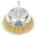 Draper Brassed Steel Crimped Wire Cup Brush, 75mm, 41433