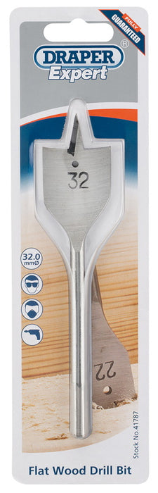 Draper 41787 Flat Wood Bit, 32mm