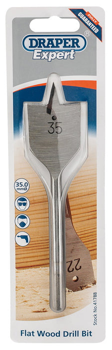 Draper 41788 Flat Wood Bit, 35mm