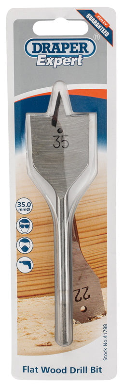Draper 41788 Flat Wood Bit, 35mm