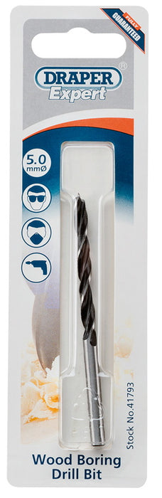 Draper 41793 Wood Drill Bit, 5mm
