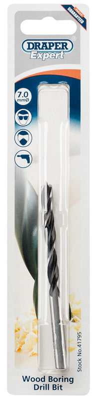 Draper 41795 Wood Drill Bit, 7mm