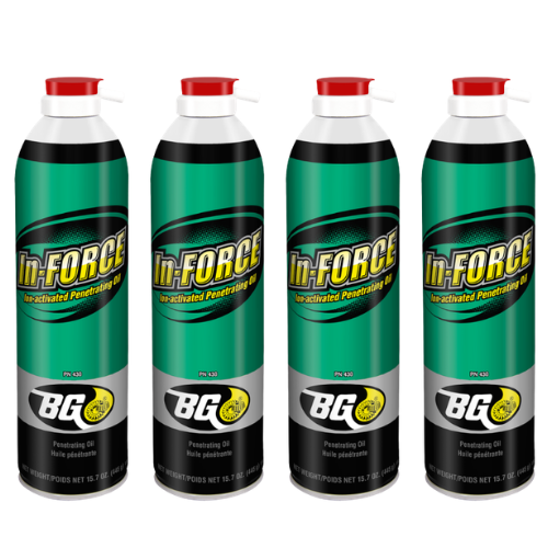 BG In-Force® Ion-Activated Penetrating Oil - 469ml - Pack of 4 - 438E-PK4