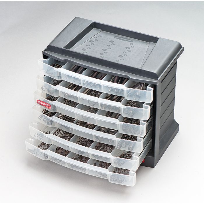 Spring Kit 1 (STD) - WD:0.3-2.5/OD:2.5-25/FL:10-100, Metrol - 4697