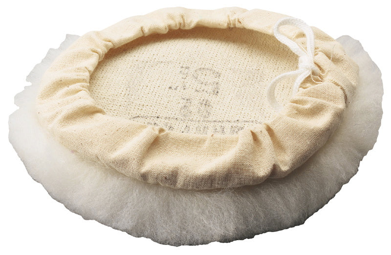 Draper Lambswool Polishing Bonnet, 140mm, 49212