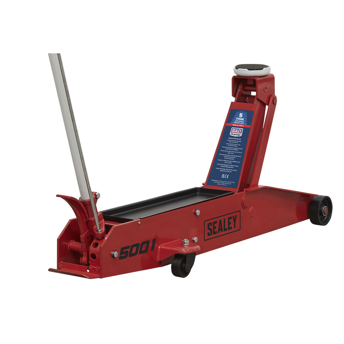 Sealey 5001 Trolley Jack 5tonne Long Reach