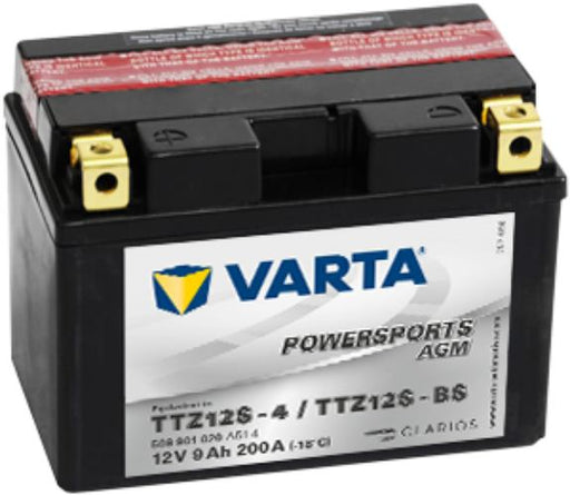Varta Powersports Battery 12V 9Ah - 509901020, 1 Year Warranty