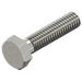 Hexagon Head Screw - M20, 80mm Length, D933 Stainless Steel(A2), Fabory - 51010.200.180(Pack of 100)