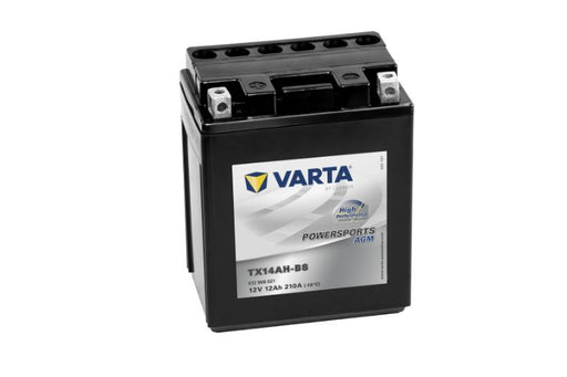 Varta Powersports AGM High Performance Battery 12V 12Ah - 512908021, 1 Year Warranty