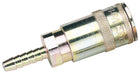 Draper 51414 1/4" Bore Vertex Air Line Coupling with Tailpiece
