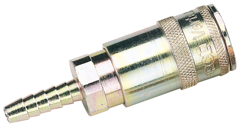 Draper 51414 1/4" Bore Vertex Air Line Coupling with Tailpiece